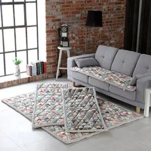 [리앤데코]순면 샤크라패치 쇼파패드 4인용