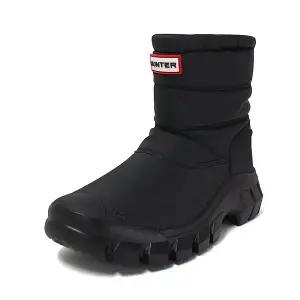 [헌터] 인트레피드 인슐레이티드 패딩 숏 방한 부츠 블랙 WFS2108WWU-BLK