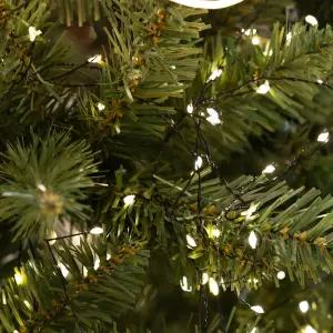 크리스마스 트리 지네전구 LED 연결형 400P 24V (전원코드 미포함) 2컬러 줄조명 캠핑 카페 펜션