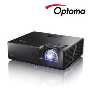 옵토마 azu517st 풀hd급 단초점 레이저 빔프로젝터 5500 안시 전시장 맵핑 미디어아트