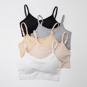 순면 노와이어 브라렛 일체형패드 B컵 C컵 여성브라