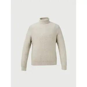 [롯데백화점]트레몰로 [트레몰로] 울 캐시미어혼방 롱터틀넥 투톤 목폴라 니트 TRNBF4Z9151