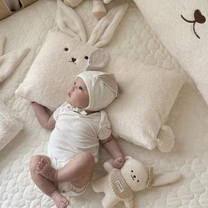 [포몽드] 보아퍼 아기베개 극세사 겨울 신생아 인형 애착베개