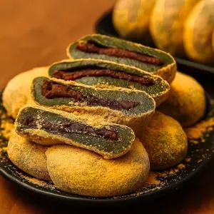 고소한 콩가루 쑥 찹쌀떡 쫀득한 오쟁이떡 60g 30알 1.8kg