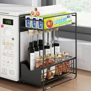 모던 틈새 마그네틱 슬라이딩 냉장고 옆 자석 수납장 정리함