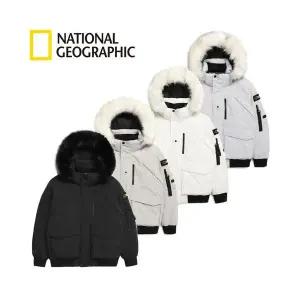 국내매장판 내셔널지오그래픽 패딩 23FW 타루가 퍼 트리밍 후디 다운 점퍼