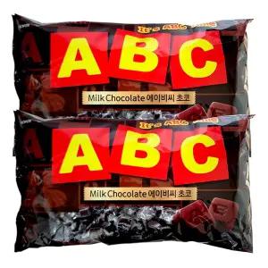 롯데 ABC 초콜릿 대용량 829g X 2개 초콜렛 선물