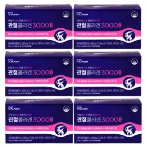 에버콜라겐 관절 콜라겐 3000 앰플 25ml x 14개입 x 6개