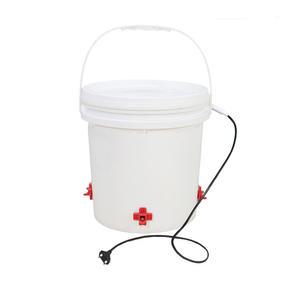 닭물통 수평 니플급수기 미니1호 10리터 +열선2m