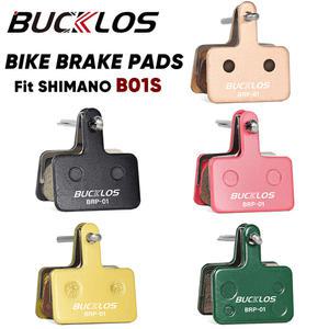 로드케이스 BUCKLOS BRP 01 디스크 브레이크 패드 송진 반금속 MTB 유압 시마노 B01S B05S 자전거 M525 M395