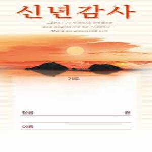 신년감사헌금봉투-4581 (1속 100장)