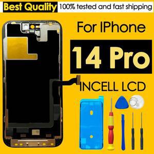 아이폰 14 프로 디스플레이용 AAA 인셀 LCD 터치 스크린 교체 디지타이저 어셈블리