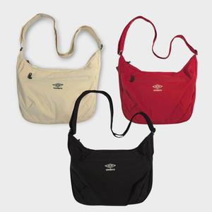 [엄브로] 2025 UQ123CBG14/포켓 호보백/BLK0(블랙),OBE0(오트밀베이지),SRE0(레드)