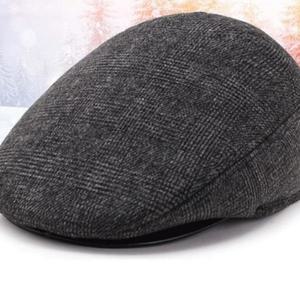남성 베레모 모자 중년 헌팅캡 겨울 한파 패션모자 노인모자