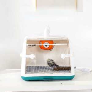 앵무새 인큐베이터 조류 케이지 잉꼬 항온 열전등