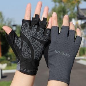 윈드업 남성 스포츠 반장갑 등산 헬스장갑 (그레이)