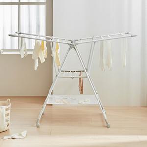 한샘 양날개 베이직 메쉬형 건조대 1단