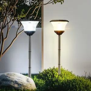 태양광 조명 태양열 정원등 LED 전등 가로등 전구 조경 잔디등 마당 야외 크라운