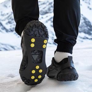 [벨오라] 도시형 실리콘 아이젠 10핀 등산 눈길 빙판길  미끄럼방지 휴대용