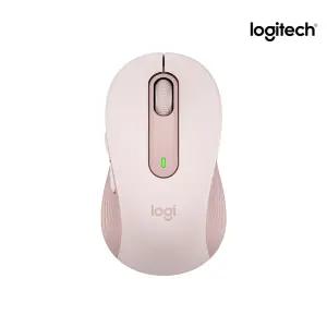 [국내정품] 로지텍 시그니처 M650 로즈핑크 미니 사무용 노트북 무선 블루투스 마우스