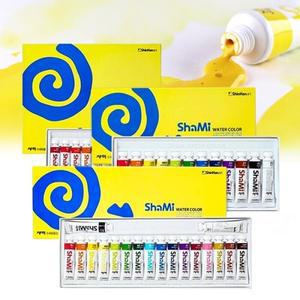 신한 샤미 수채화 물감세트 12색 (10ml)