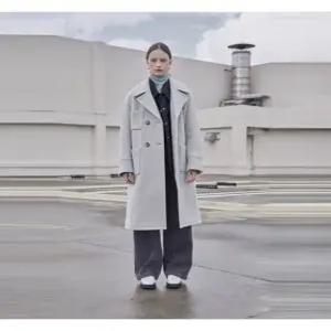 [온앤온][온앤온] 아웃 포켓 더블 부클 코트(MW2WHB30)