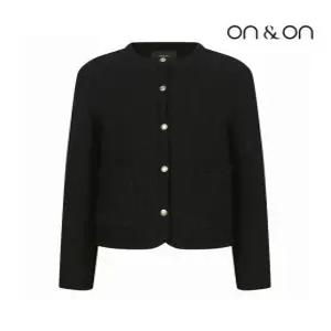 [온앤온][온앤온] 퀼팅 패딩 라운드 자켓(MW2WMA91)