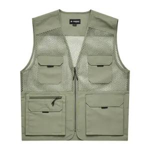 랜더스 망사 조끼(LD480) 베이지