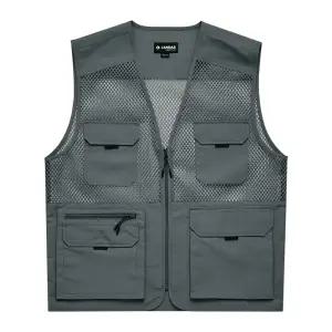 랜더스 망사 조끼(LD480) 그레이