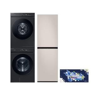 [삼성] 세탁기 + 건조기 + 에어드레서 WF2422DBVEF24E 배송무료