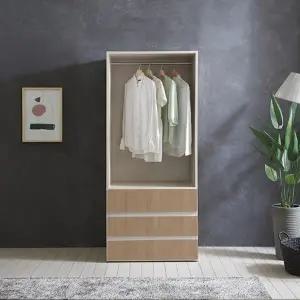 텐스페이스 브리튼 800 3단 오픈서랍옷장 BT017(착불)