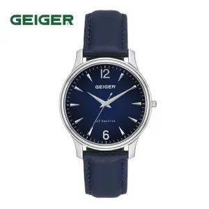 가이거(GEIGER) 남성 가죽 시계 GE1236WTBU M