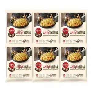 [CJ제일제당][T] 햇반 쿡반 새우볶음밥420g X 6개