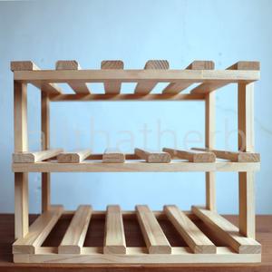 올댓허브 원목 비누건조대(복층형-3단/5단-단추가가능) 천연비누 화장품 DIY 재료