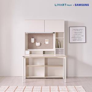 오브제 튜터 책상세트(삼성조명+도어)