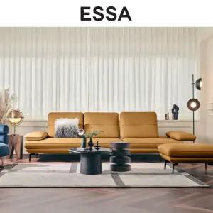 [12.02-14 헤드레스트1개증정]로마노 컴팩트 4인 스윙기능 론도 소가죽 소파+