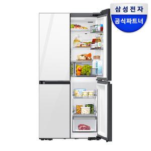 삼성전자 비스포크 냉장고 4도어 640L RM70F63R2W 클린화이트 AI 키친핏 MAX  2025년 신형
