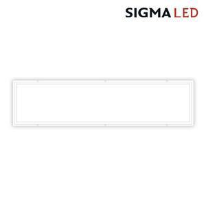 시그마엘이디 슬림 직하 면조명 무타공 1280x320 50W 엘이디형광등 방등 주방등 거실등 천장등 엣지플러스