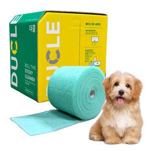 더클 친환경 점착식 청소포 본품 140매 사무실 가정용 반려동물털청소