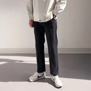 [노멀쉐이크]옆밴딩 링클프리 구김없는 세미와이드 슬랙스 4컬러 S-4XL