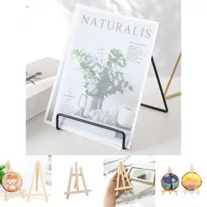 (블랙 빅) 철재 진열 랙 전시 스탠드 거치대 이젤 렉/액자/메모/꽂이/받침/명함/사진/걸이