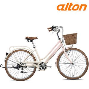 2025 알톤 클래식 2607A 26인치 알루미늄 클래식 여성용자전거 시마노7단 무료 완조립
