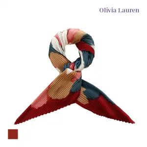 [올리비아로렌ACC] 플리츠 주름 패턴 스카프_VYGXF4X0041