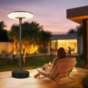 태양열 가로등 LED UFO 투광등 전구 태양광 정원등 전원주택 마당 이동식 중형 2.5m