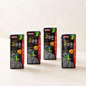 삼육 고칼슘 블랙 190mL 24팩 두유 음료 간식 콩