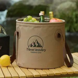 고강도 바스켓 설거지 가방 20리터/세숫대야/물받이통/다라이/빨래대야/휴대용/물통/캠핑용/야외활동