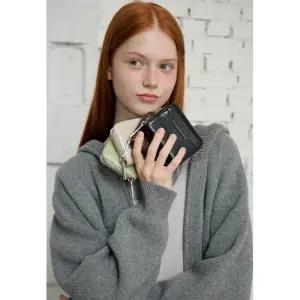 [LAP] CRACK ZIPPER WALLET AQ7AW802_DG