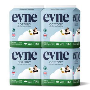 이브네 프리미엄 코트니 생리대 대형 14매x4팩