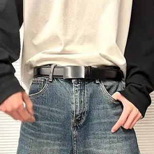 남성 가족 벨트 패션 정장 벨트 허리띠 캐주얼 버클-WFGL7RF