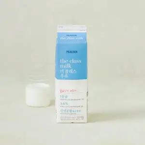 [피코크] 더 클래스 우유 900ml (1등급)